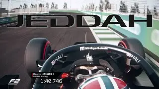 F2 2022 Dennis Hauger ONBOARD & TRACKSIDE View at JEDDAH | #AssettoCorsa
