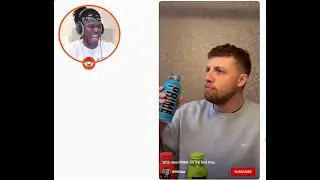 KSI REACTS TO W2S TASTING PRIME DRINK!! #SHORTS