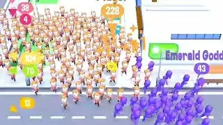 Crowd city - All Levels Gameplay #5 INSTANT GAMER | all new games | max level, Walkthrough