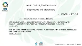 XXVII TECNICELPA International Conference- Forest Biobased Materials 2025** dia 23 Oral 14