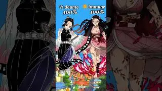 Shinobu vs Nezuko #shinobu #nezuko #demonslayer #trending #kimetsunoyaiba
