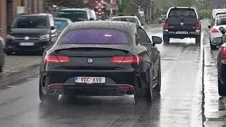 Supercars Leaving Car Meet LOUD!! BRABUS 730, Huracan, Audi Quattro S1, Milltek RS6 Avant