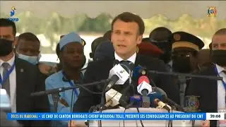 OBSÈQUES NATIONALES DU MARÉCHAL DU TCHAD - La France promet proteger l'integralité du territoire