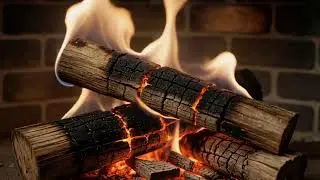 Cozy Fireplace Sounds & Ambience | Crackling Fire for Sleep, Relaxation & Study