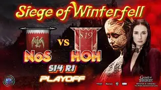Siege of Winterfell  | season 14 | Round 1 | HOH vs NoS | Game of Thrones | Playoff
