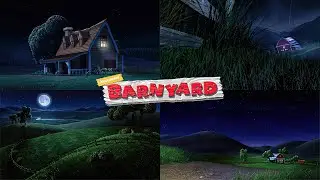Barnyard | Movie Ambience - Soft Farm Night Sounds for Sleep, Study & Relaxation