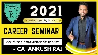 Career Counselling Seminar | Only For Commerce Students | Career Guidance | Commerce Careers |