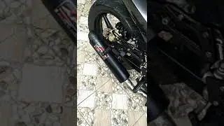 Apido chicken pipe on Sniper 150 soundtest (Without Silencer)