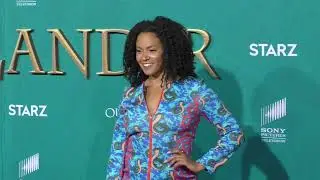 Corbin Reid at the Outlander Season 5 Premiere at Hollywood Palladium in Hollywood
