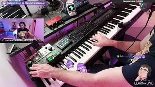 Piano looping with Boss RC-202 - 