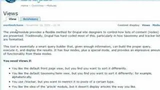 module Drupal : Views 5.x : part 1