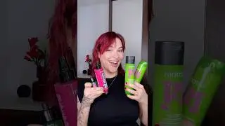 My haircare routine with Matrix 💚💚 #nonbinary #haircare