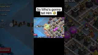Coc Funny Hog Attack 🤣 || Clash of Clans || #clashofclans #coc #short