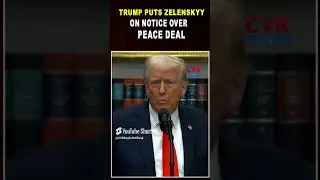 &ldquo;He won&rsquo;t be around very long&hellip;&rdquo; Trump puts Zelensky on notice over peace deal  CVR English