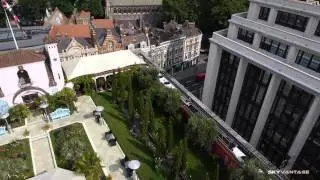Aerial Filming in London - Kensington Roof Gardens (filmed with a remote controlled hexarotor)