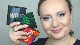 ★HUDA BEAUTY★ paletki WILD Obsessions★ JAGUAR★ CHAMELEON★ PYTHON★ makijaże★ swatche★