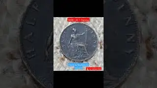 1898 UK Queen Victoria One Penny #shorts #numismatics