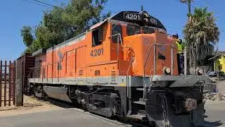 Train time in Tijuana with ATFX B23-7 4201