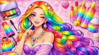[💜Paper DIY💜] KPOP DEMON HUNTERS RumiI RESCUING RUMI.  Skincare + Makeup 💜ASMR