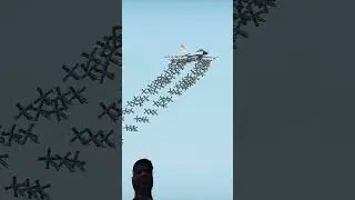 Airstrike Fighter Jet mini aircraft!#fighterjet #airstrike #CGI #animation #shorts #viralshorts