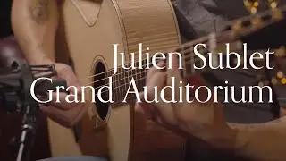 Julien Sublet Grand Auditorium, Engelmann Spruce & Flamed Maple | Carl Miner