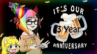 3 year anniversary- Bowsette Cosplay &hearts;Mario Maker / Mario kart / Mario party? &hearts; -Live Stream!!