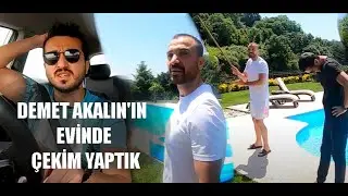 DEMET AKALIN VE OKAN KURT'UN EVİNDE ÇEKİM YAPTIK.