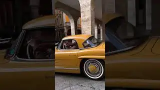 Millionaire mercedes sl oldtimer #lifestyle #billionaire #luxury