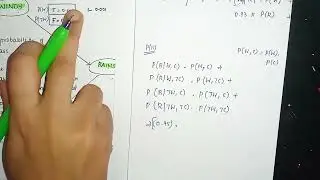 Naive Bayesian network algorithm | Bayesian Belief Network Machine Learning | Anna University Tamil
