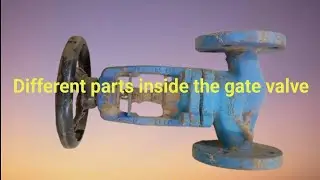 Different parts inside the gate valve #valve #gate