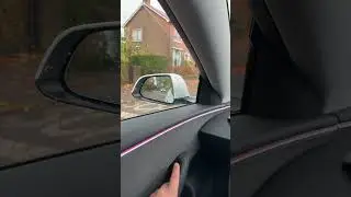 Blind Spot Warning When Parking feature, available in Tesla 2024.44.3 update for upgraded Model 3