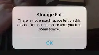 Ranting on this stupid error &ldquo;Storage full&rdquo;