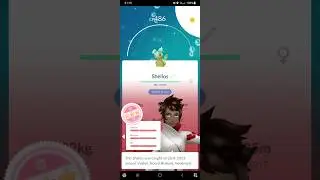 First ever shundo Shellos got in Pokemon go #pokemongo #gaming #shundo #shiny #lucky #rare