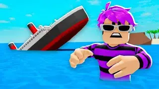 I SURVIVED A SINKING SHIP in BROOKHAVEN!