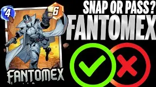 FANTOMEX 🧠🧠🧠 Подробности и правила | Сделать снимок или пропустить | Marvel Snap