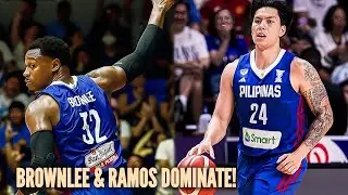 Justin Brownlee and Dwight Ramos lead the charge as Gilas Pilipinas takes down Guam in FIBAWCQ
