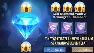 CARA MENDAPATKAN SKIN DAN DIAMOND GRATIS DI EVENT DIAMOND VAULT - MOBILE LEGENDS