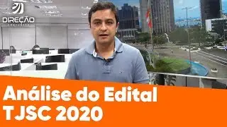 Concurso TJ SC 2020: An&aacute;lise do Edital | AO VIVO