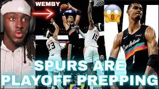 SPURS ARE RED HOT.. Spurs Vs Suns Highlights Reaction