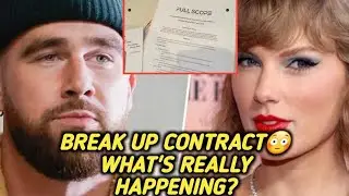 Taylor Swift And Travis Kelce: Leaked Contract Drama. What Is Really Happening?