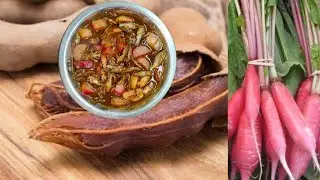 শীতকালের দুপুরে পাকা তেঁতুল দিয়ে মূলো আর পুঁটি মাছের জিভে জল আনা টক রান্না করে ফেললাম...