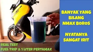 UJI IRIT BAHAN BAKAR PETAMAX UNTUK ALL NEW NMAX