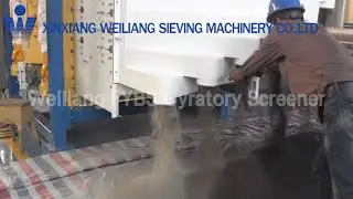 ceramic foundry sand screening machine-Weiliang