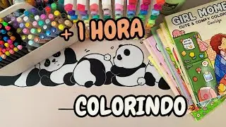 +1 HORA DE VÍDEO RELAXANTE PARA VOCÊ COLORIR COMIGO