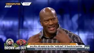 Skip and Shannon SHOCKED Jerry Rice says Antonio Brown wants to be 49er 