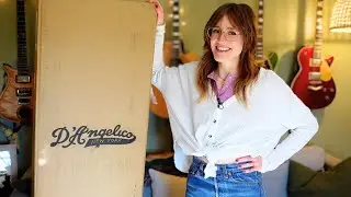 I got sent a guitar in the mail!! | Unboxing D'Angelico Excel Gramercy Acoustic