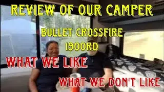 Reviewing our camper:Bullet crossfire 1900RD