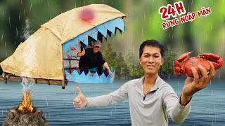 24H xây dựng hàm cá mập | nơi trú ẩn sinh tồn rừng ngập mặn