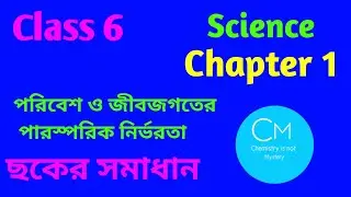 Class 6|Science|Chapter 1|In Bengali|পরিবেশ ও জীবজগতের পারস্পরিক নির্ভরতা|Chemistry is not Mystery