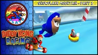 Diddy Kong Racing (N64) Adventure Mode - Snowflake Mountain - Part 2